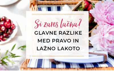 Razlike med pravo (fizično) in lažno (čustveno) lakoto